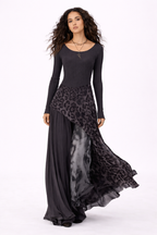 VESTIDO FLUIDO ASIMÉTRICO