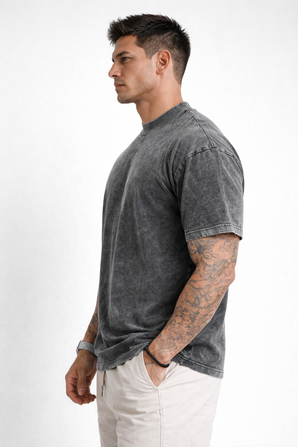 CAMISETA BÁSICA PREMIUM-LAVADO