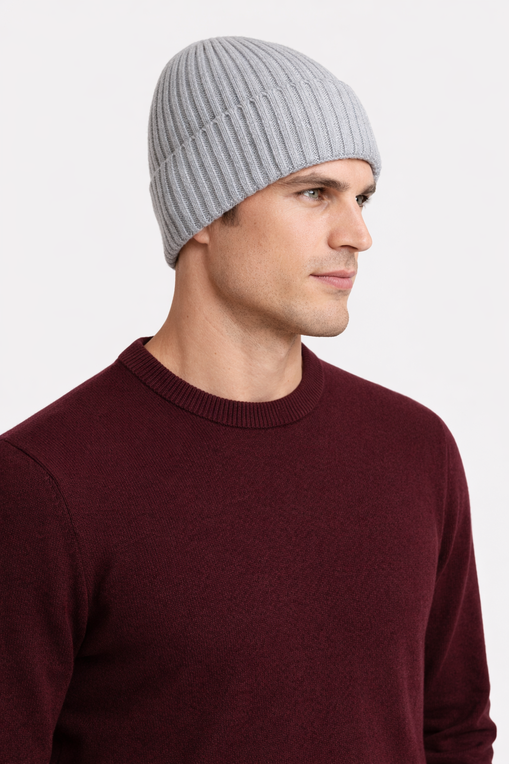 GORRO DE LANA - GRIS