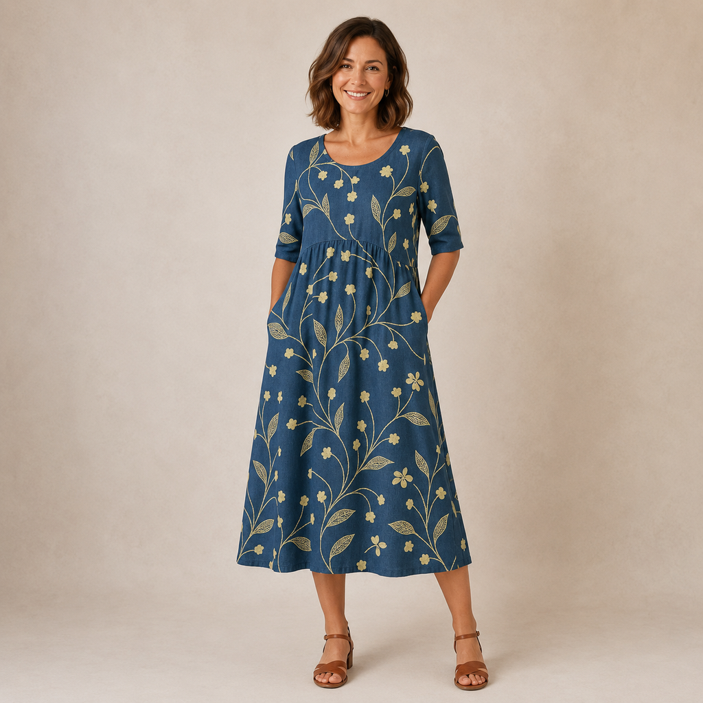 LILY | Vestido midi - comodidad sin esfuerzo
