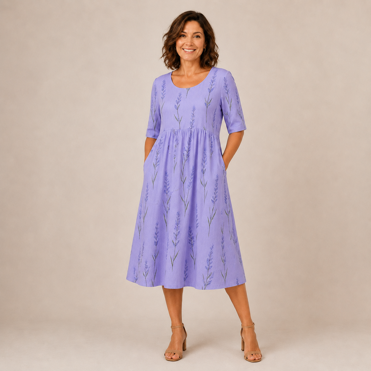 LILY | Vestido midi - comodidad sin esfuerzo