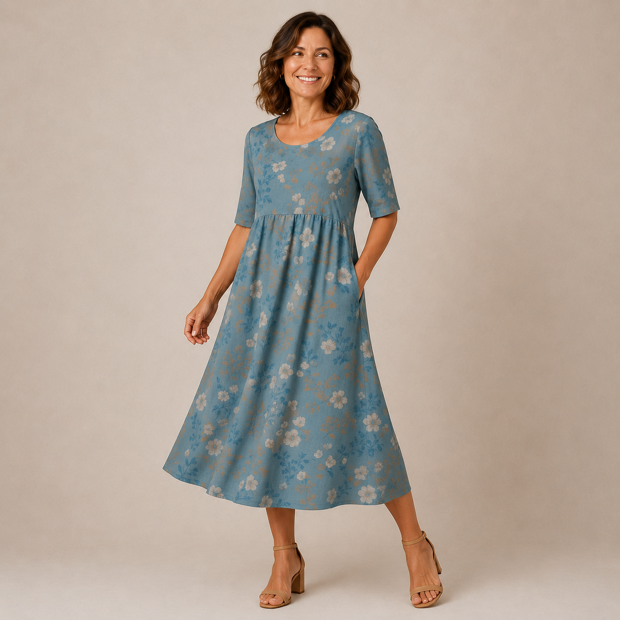 LILY | Vestido midi - comodidad sin esfuerzo