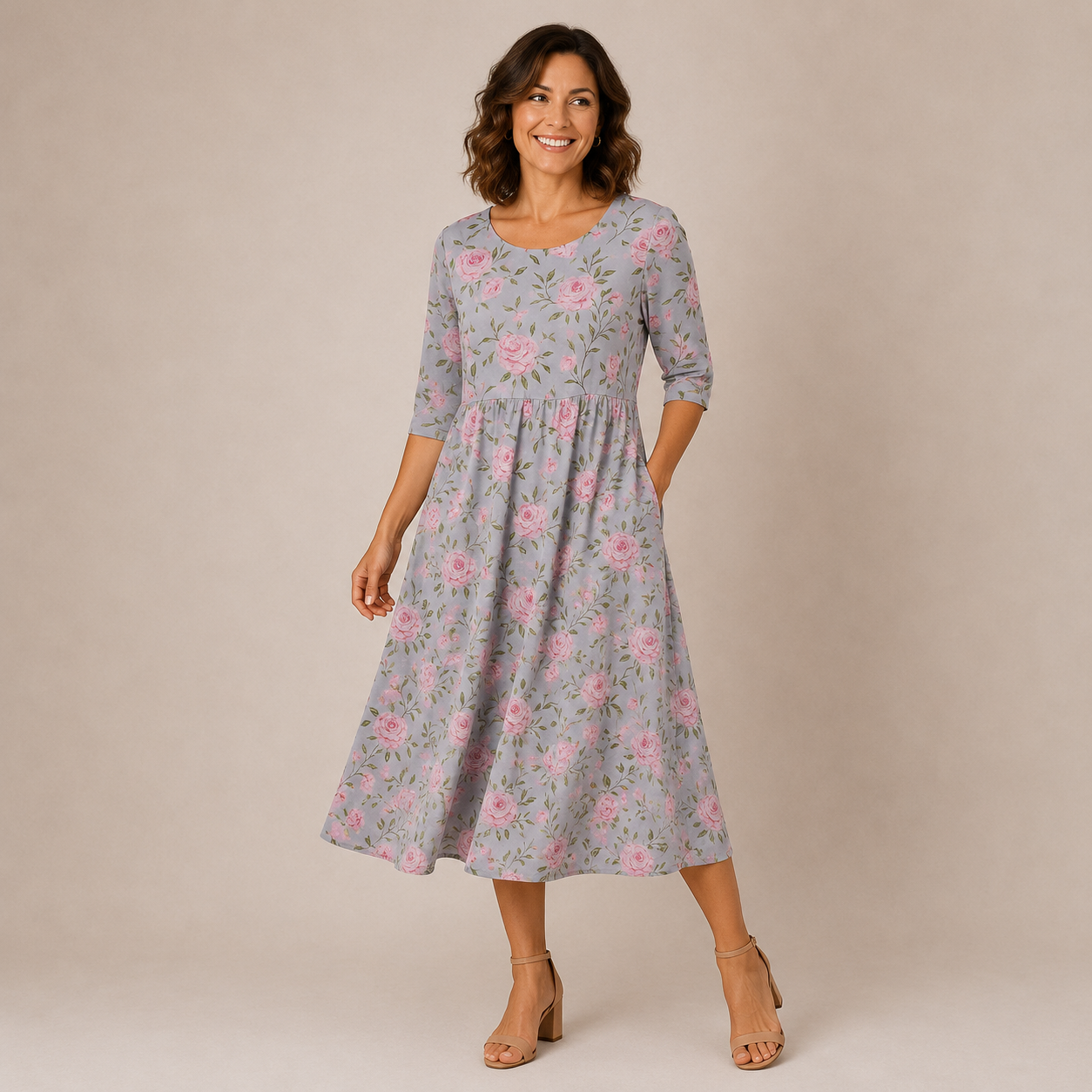 LILY | Vestido midi - comodidad sin esfuerzo