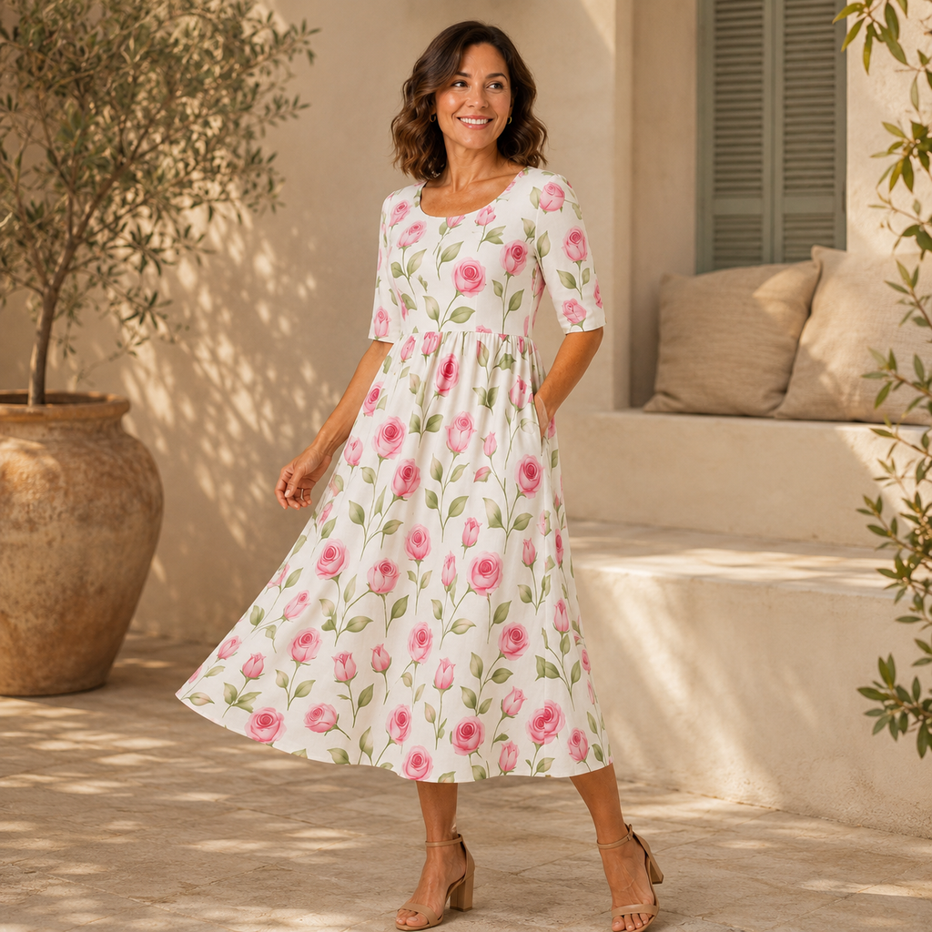 LILY | Vestido midi - comodidad sin esfuerzo
