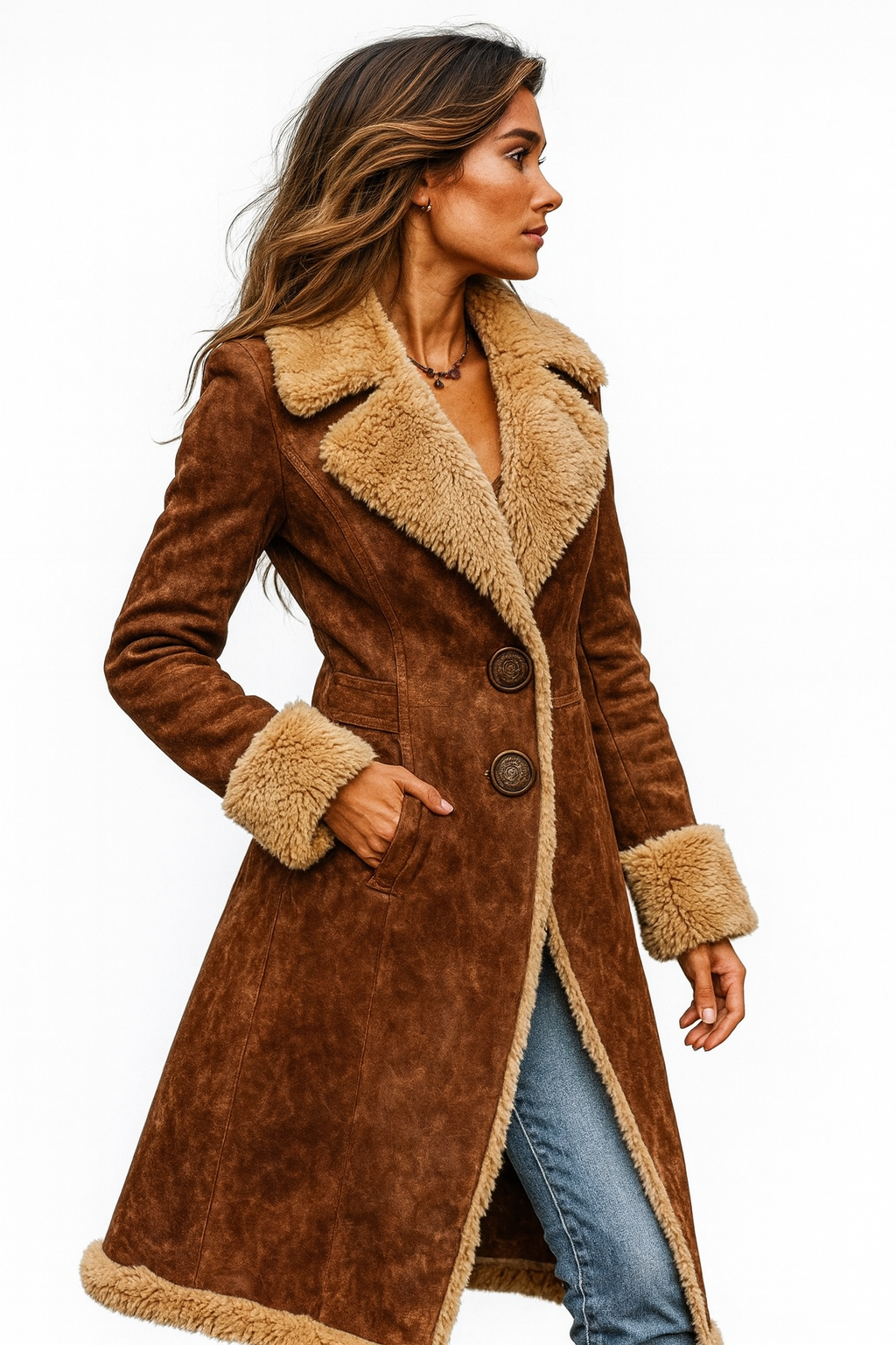 Sophie™ | Abrigo largo vintage