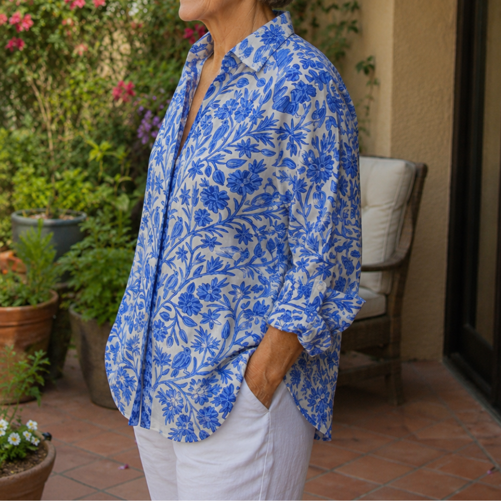 Fiona | Blusa «Spring Garden»