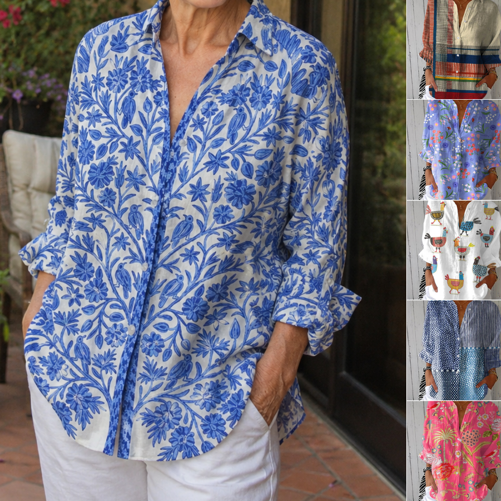 Fiona | Blusa «Spring Garden»
