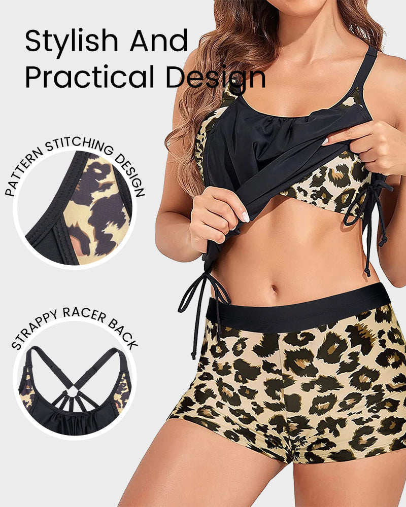 Emoswims - Flattering Two-Piece Tankini Swimsuit