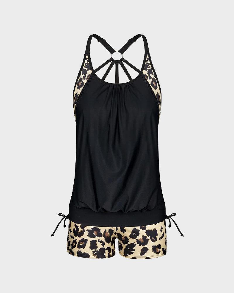 Emoswims - Flattering Two-Piece Tankini Swimsuit