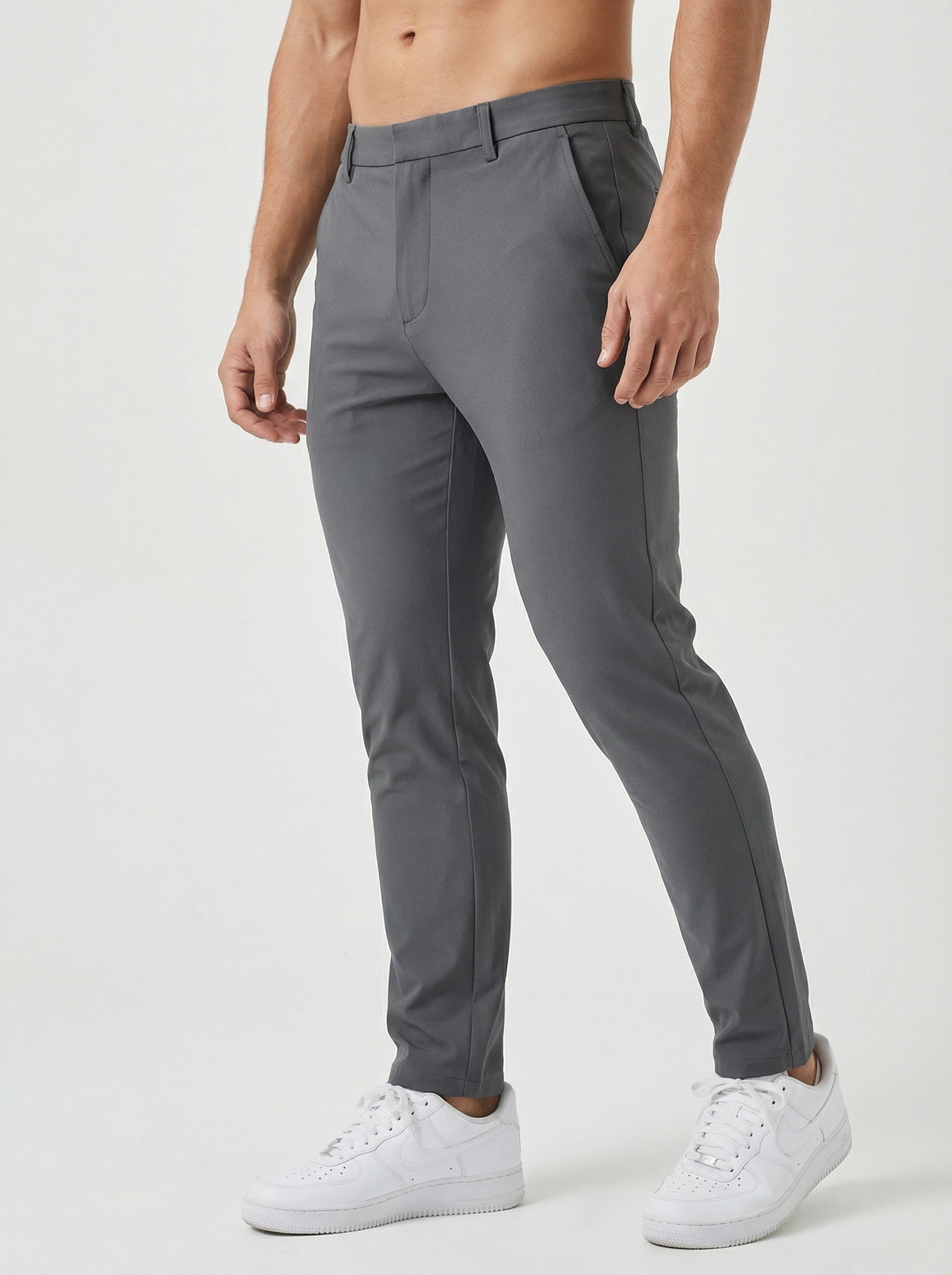 PANTALONES DE TRAJE ANCHOS Y RECTOS