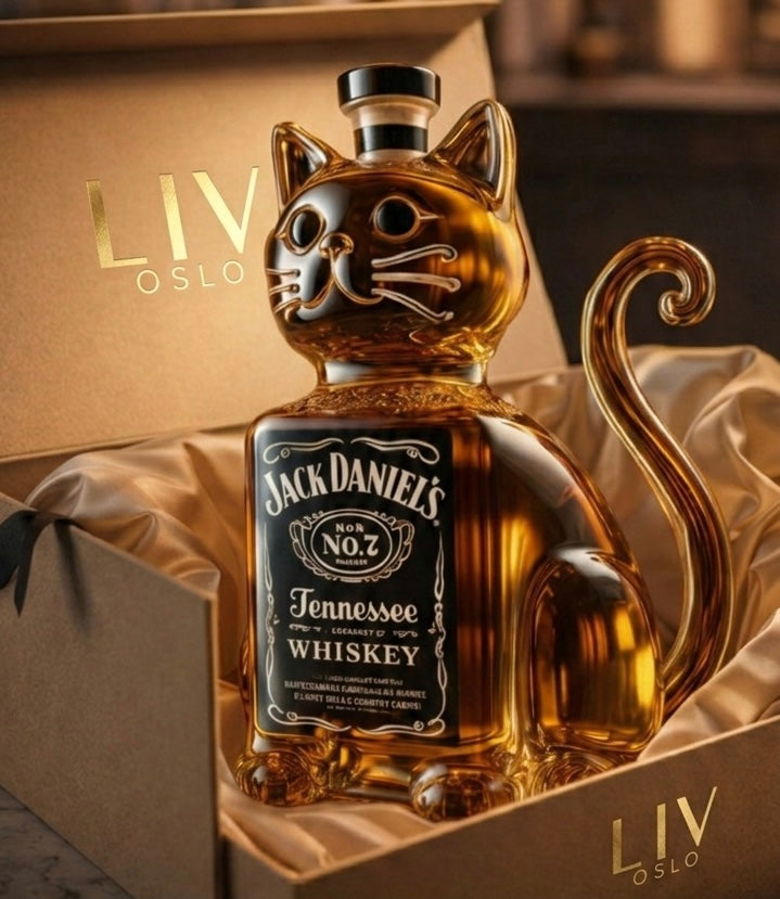 Botella de Whisky - Edición Gato
