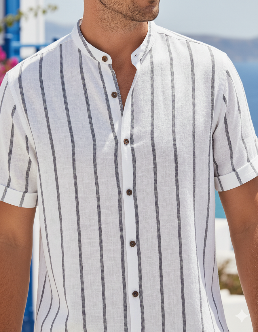 Camisa de Algodón Verano ANTIBES