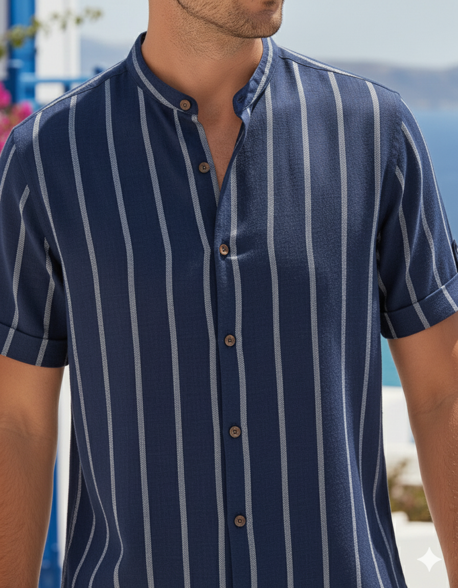 Camisa de Algodón Verano ANTIBES