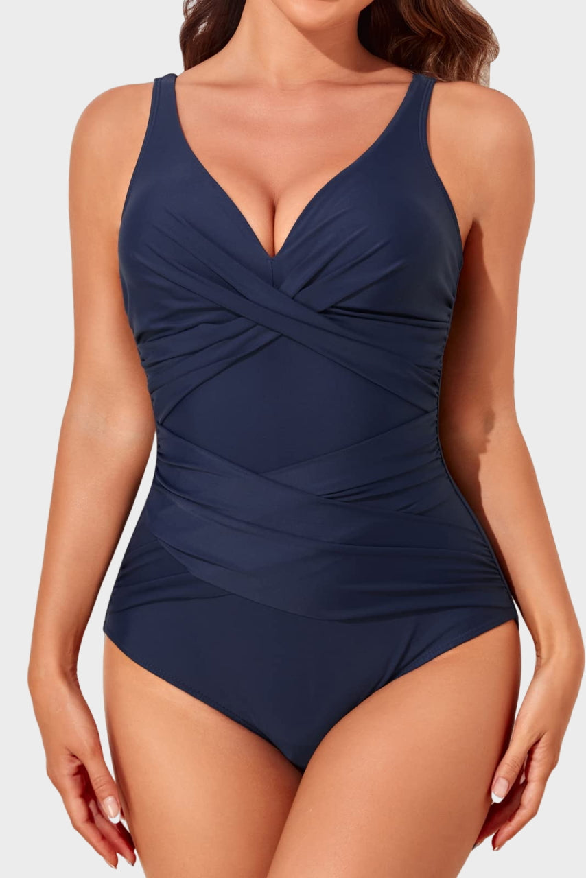 Emoswims - Tummy Control Swimsuits for Women Slimming One Piece Bathing Suit