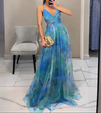 Gabriel Moreno| Vestido Maxi Elegancia Floral