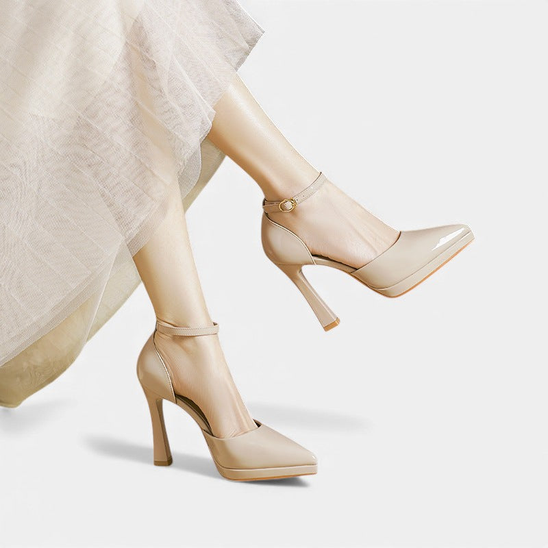 Evette™ | Zapatos de tacón de piel