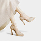 Evette™ | Zapatos de tacón de piel
