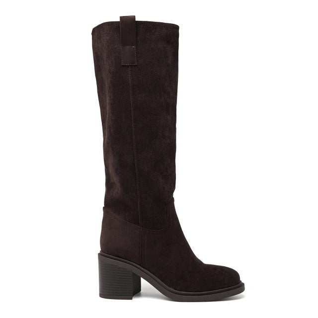 Botas altas marrones Saar