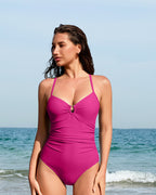 Emoswims - Smart Sculpt U-Ring Cut Out Shaping Swimsuit