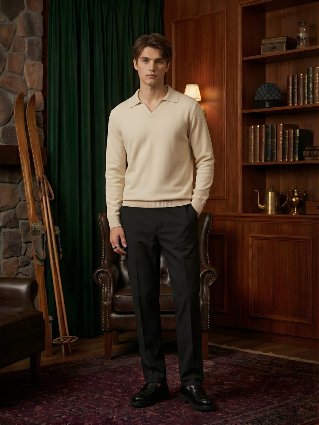 POLO LOCK EN MANGA LARGA