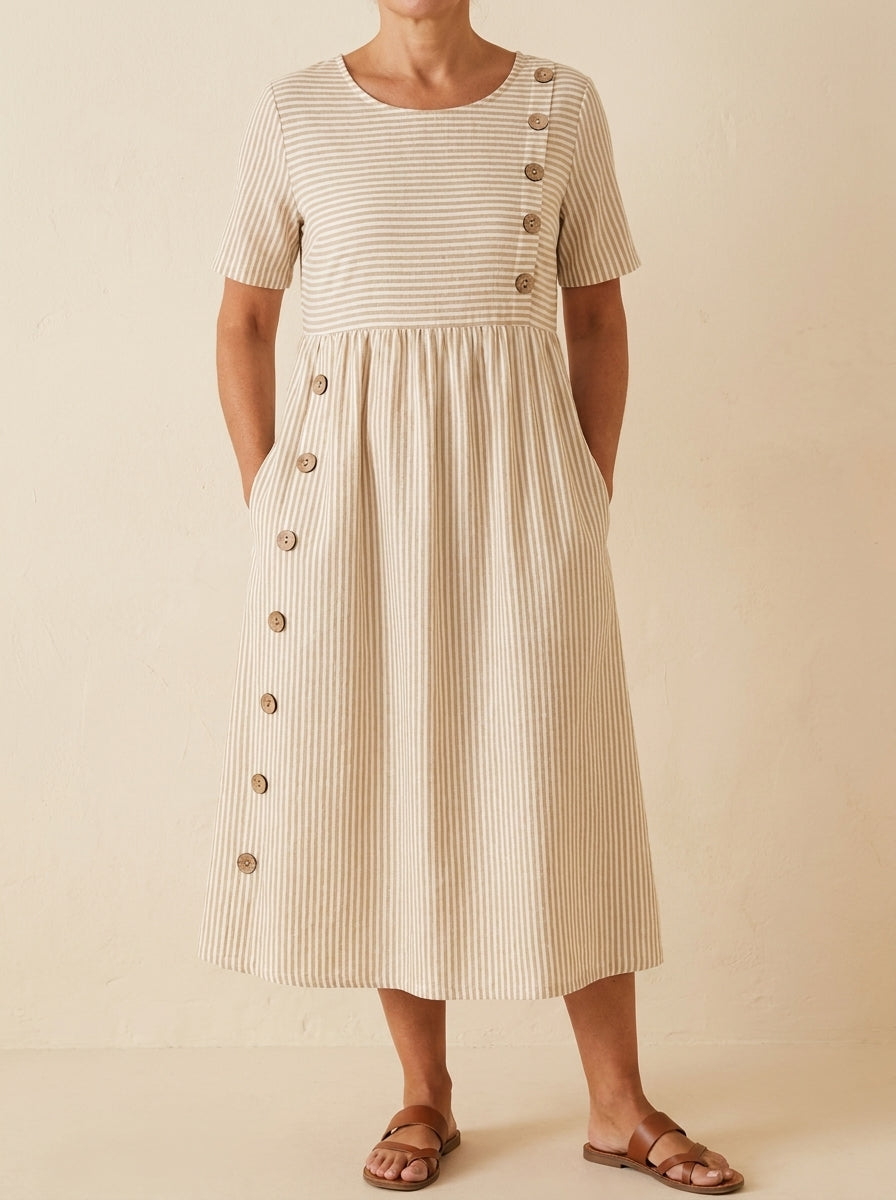 Edna | Vestido de verano a rayas
