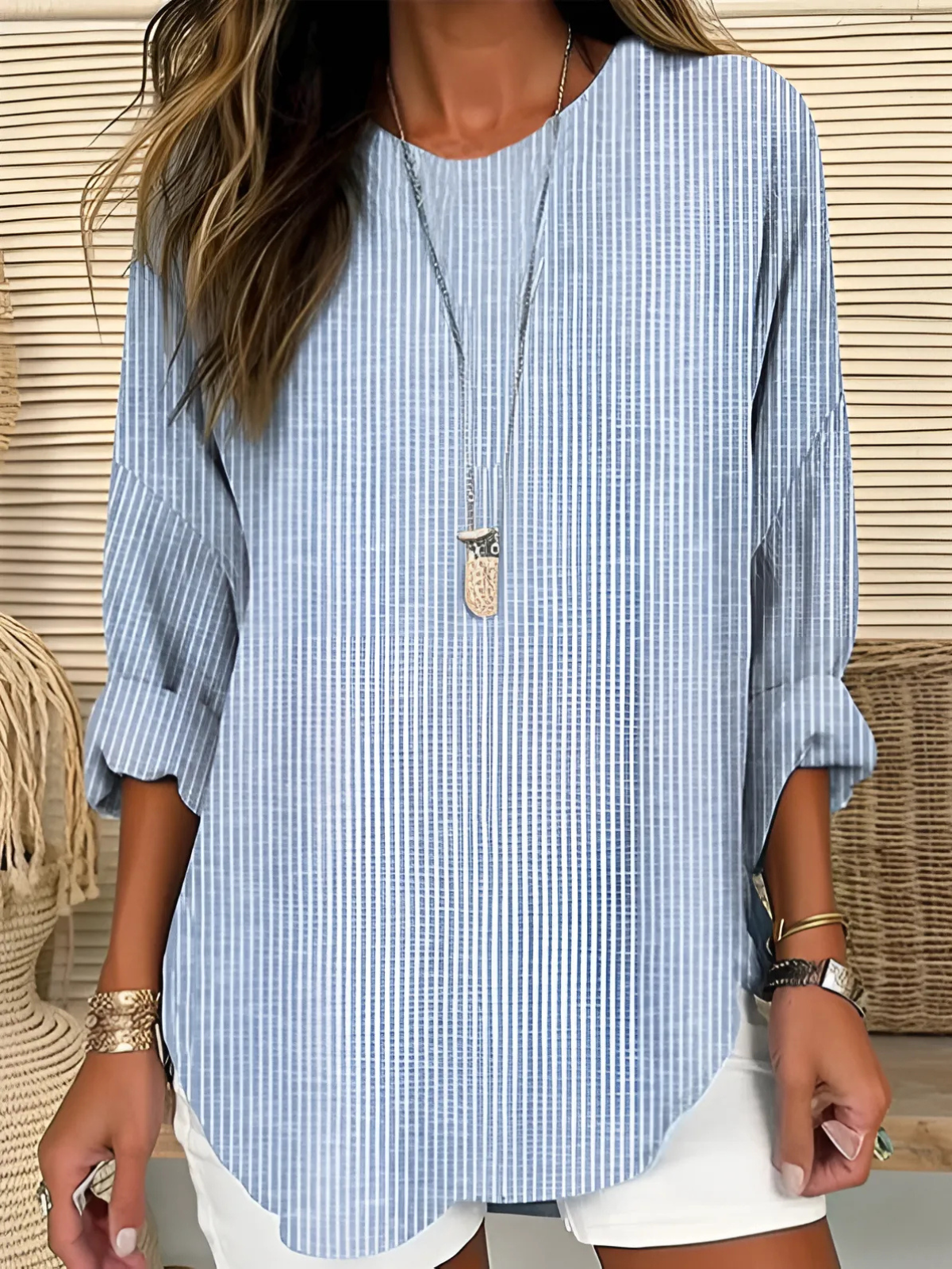 Rhea | Blusa a rayas de última moda