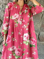 Maddie | Vestido Floral Art