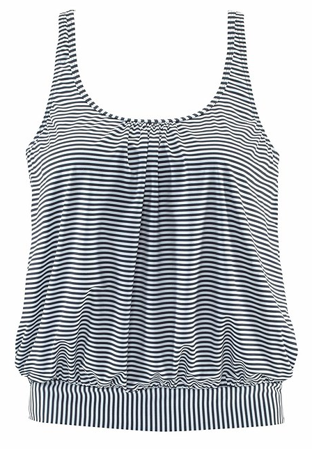Emoswims - Striped Loose Tankini Set