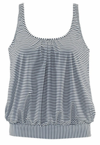 Emoswims - Striped Loose Tankini Set