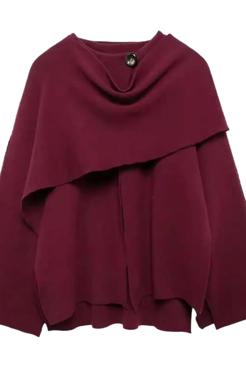 MORENO: elegante chaqueta capa para mujer