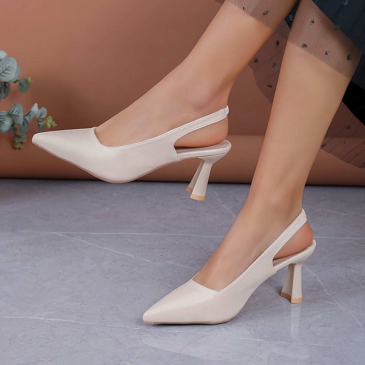 Sophia™ | Elegantes zapatos de tacón con talón abierto