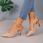 Sophia™ | Elegantes zapatos de tacón con talón abierto