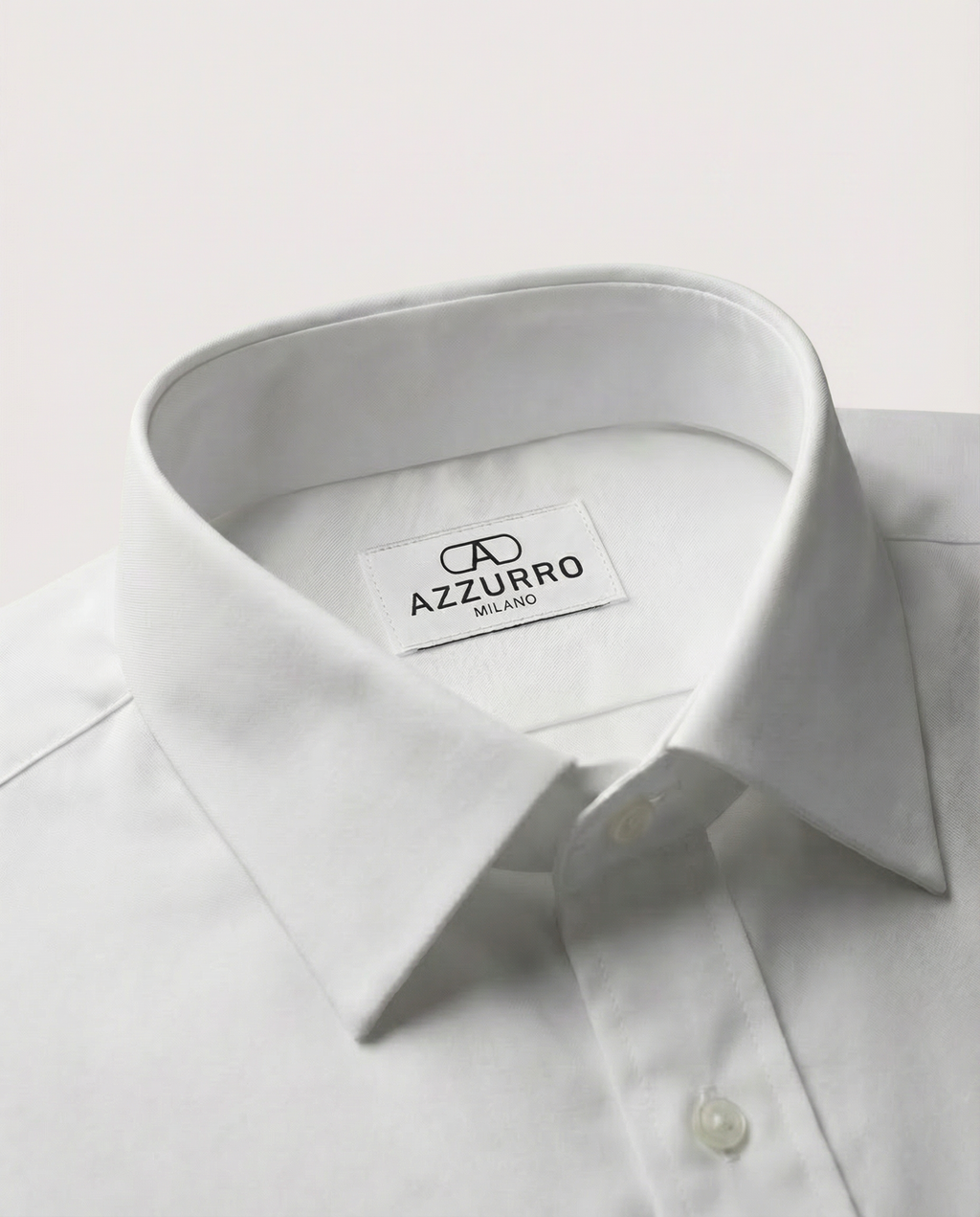 Camisa elástica azul claro