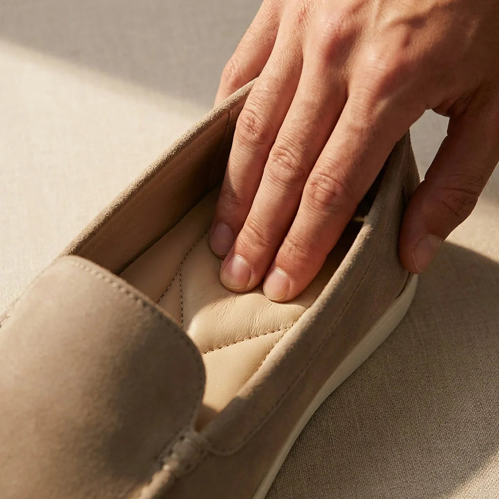 Lorenzo™ | Mocasín premium de ante