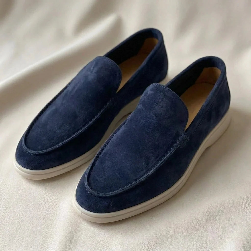 Lorenzo™ | Mocasín premium de ante