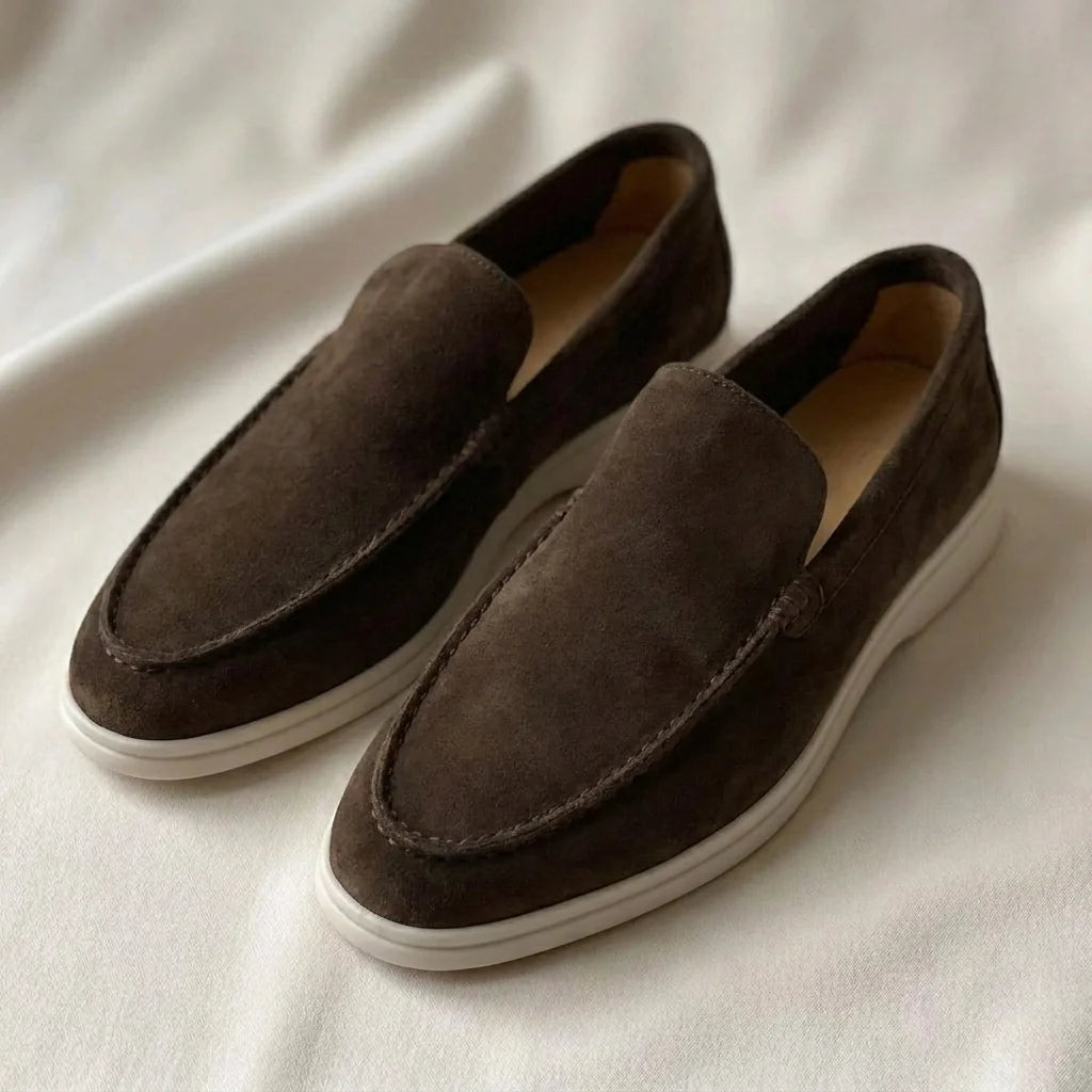 Lorenzo™ | Mocasín premium de ante