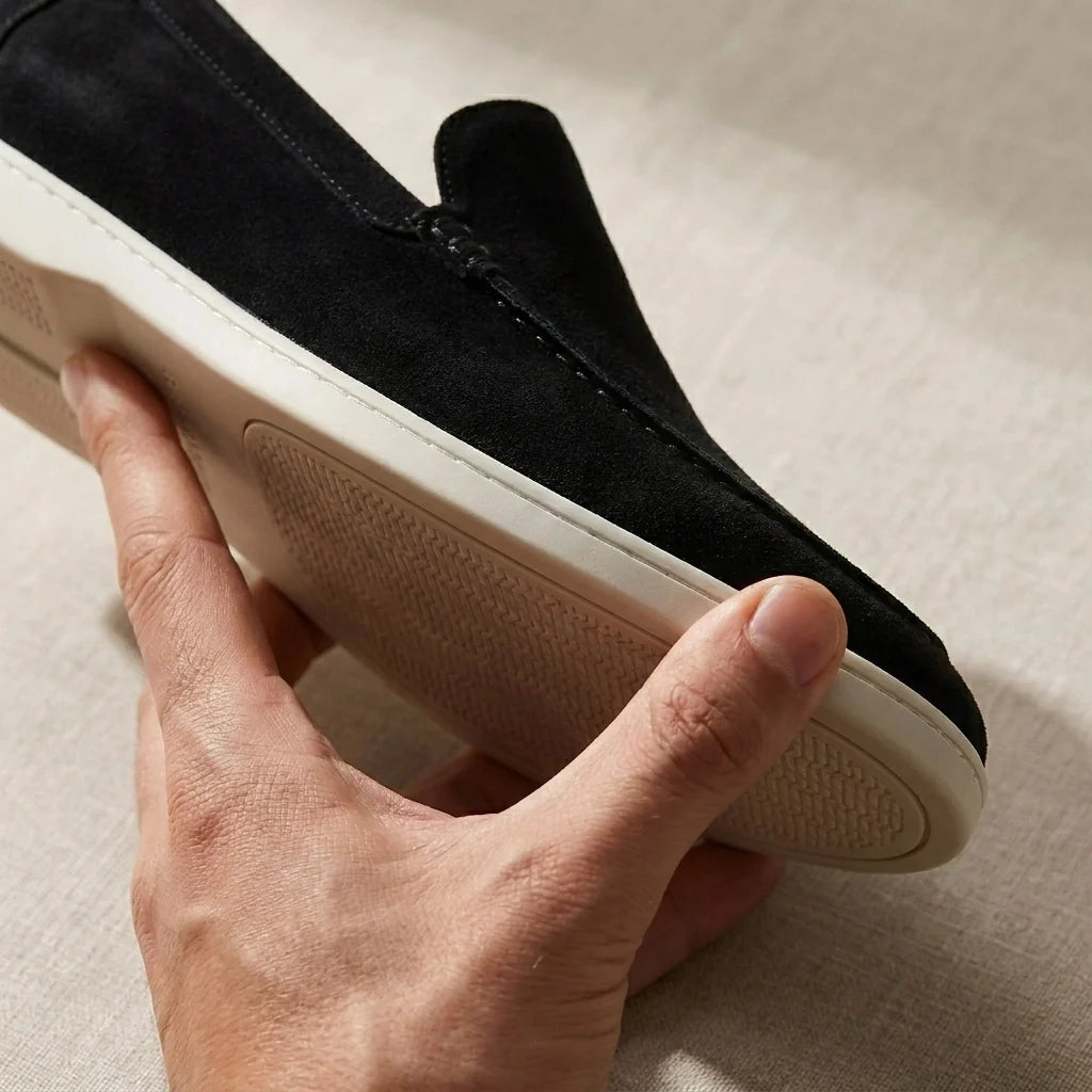 Lorenzo™ | Mocasín premium de ante