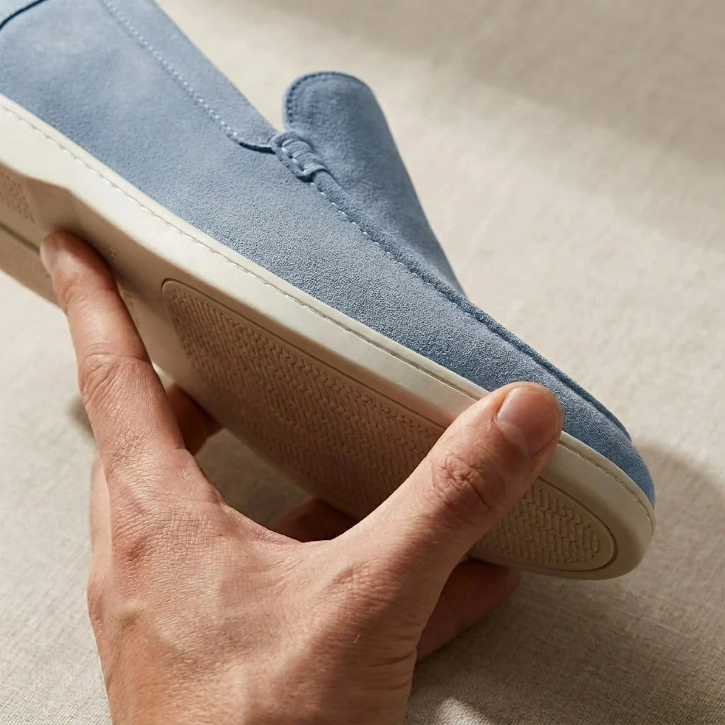Lorenzo™ | Mocasín premium de ante
