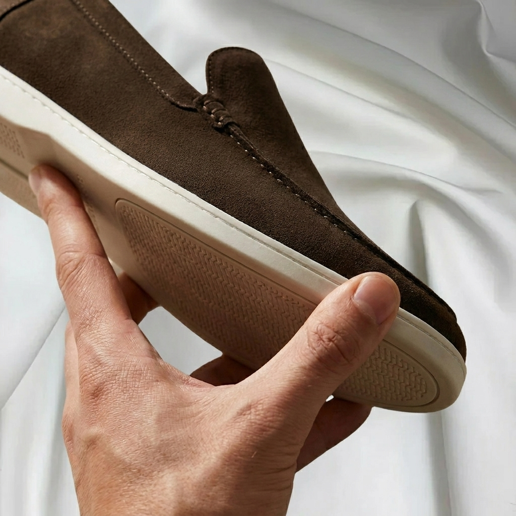 Lorenzo™ | Mocasín premium de ante