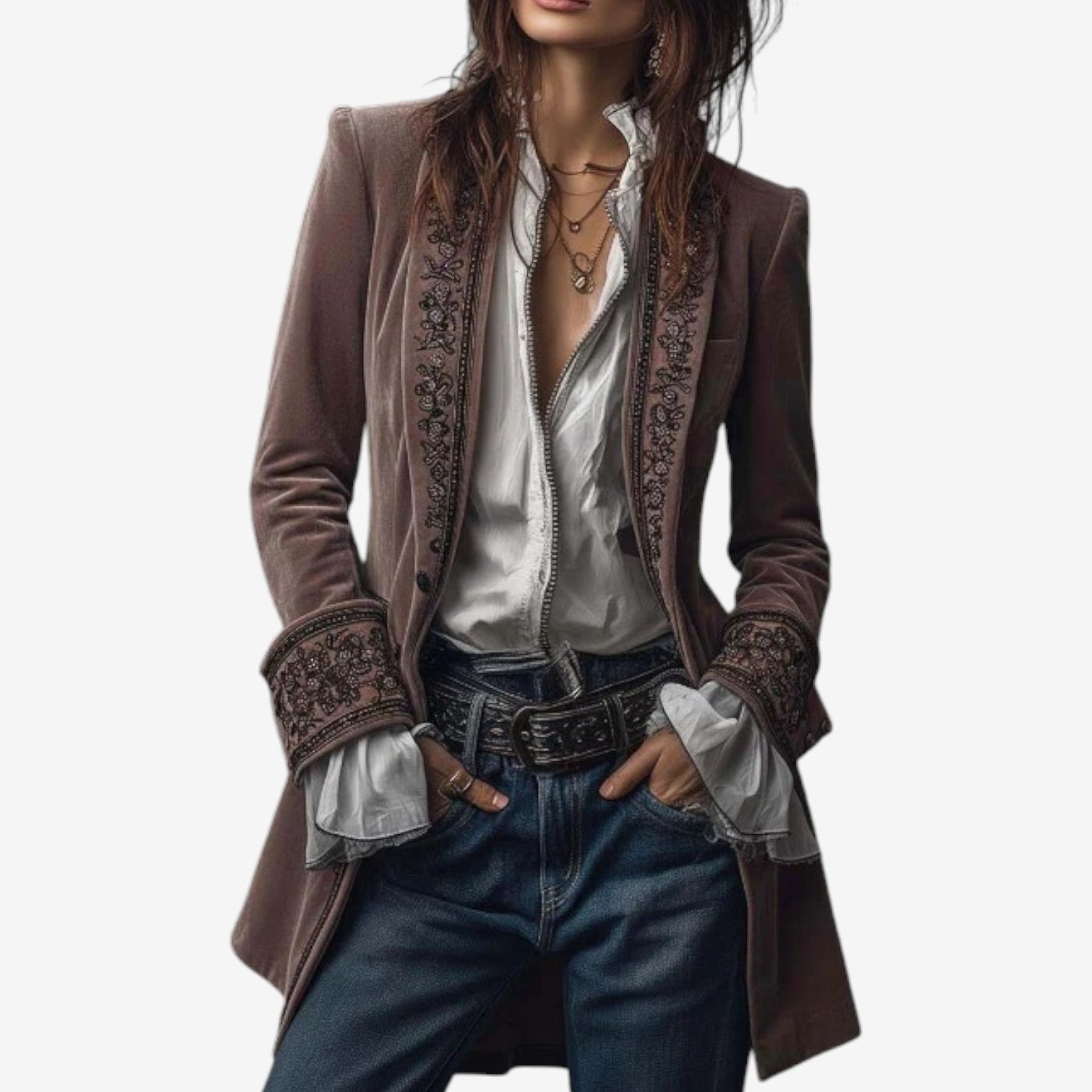 Ramousse™ Blazer bordado
