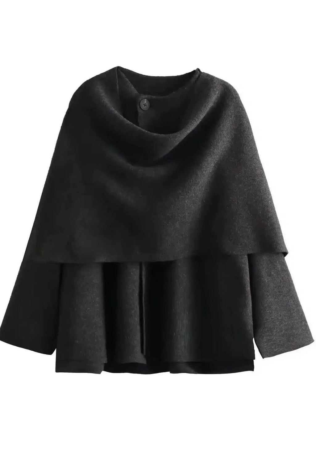 MORENO: elegante chaqueta capa para mujer