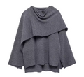 MORENO: elegante chaqueta capa para mujer