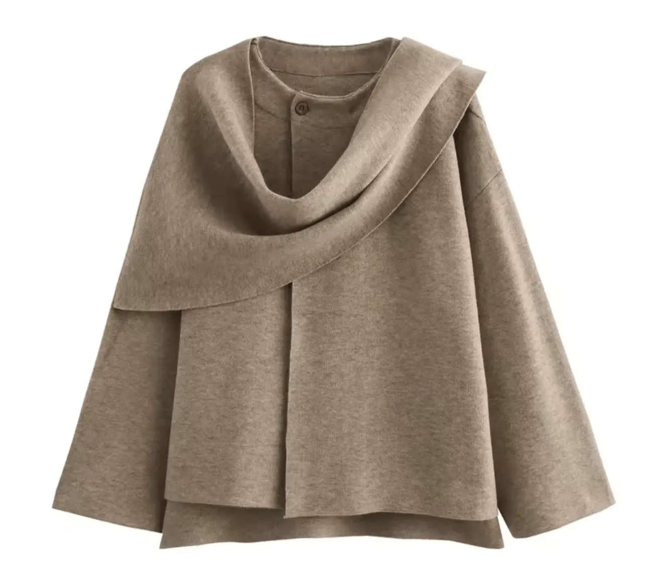 MORENO: elegante chaqueta capa para mujer