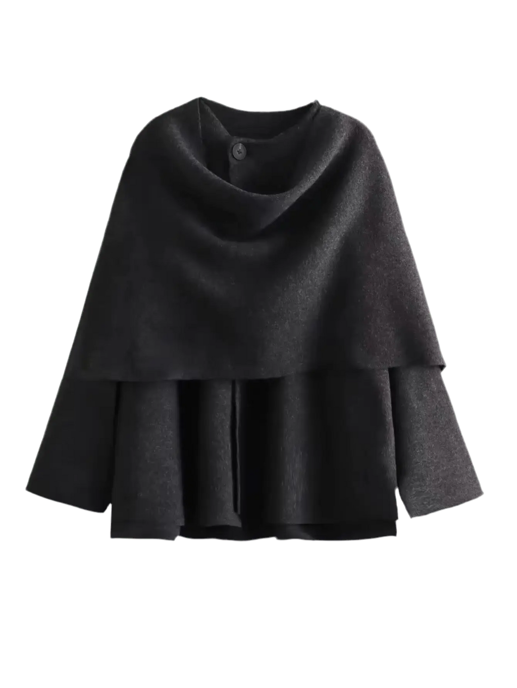 MORENO: elegante chaqueta capa para mujer