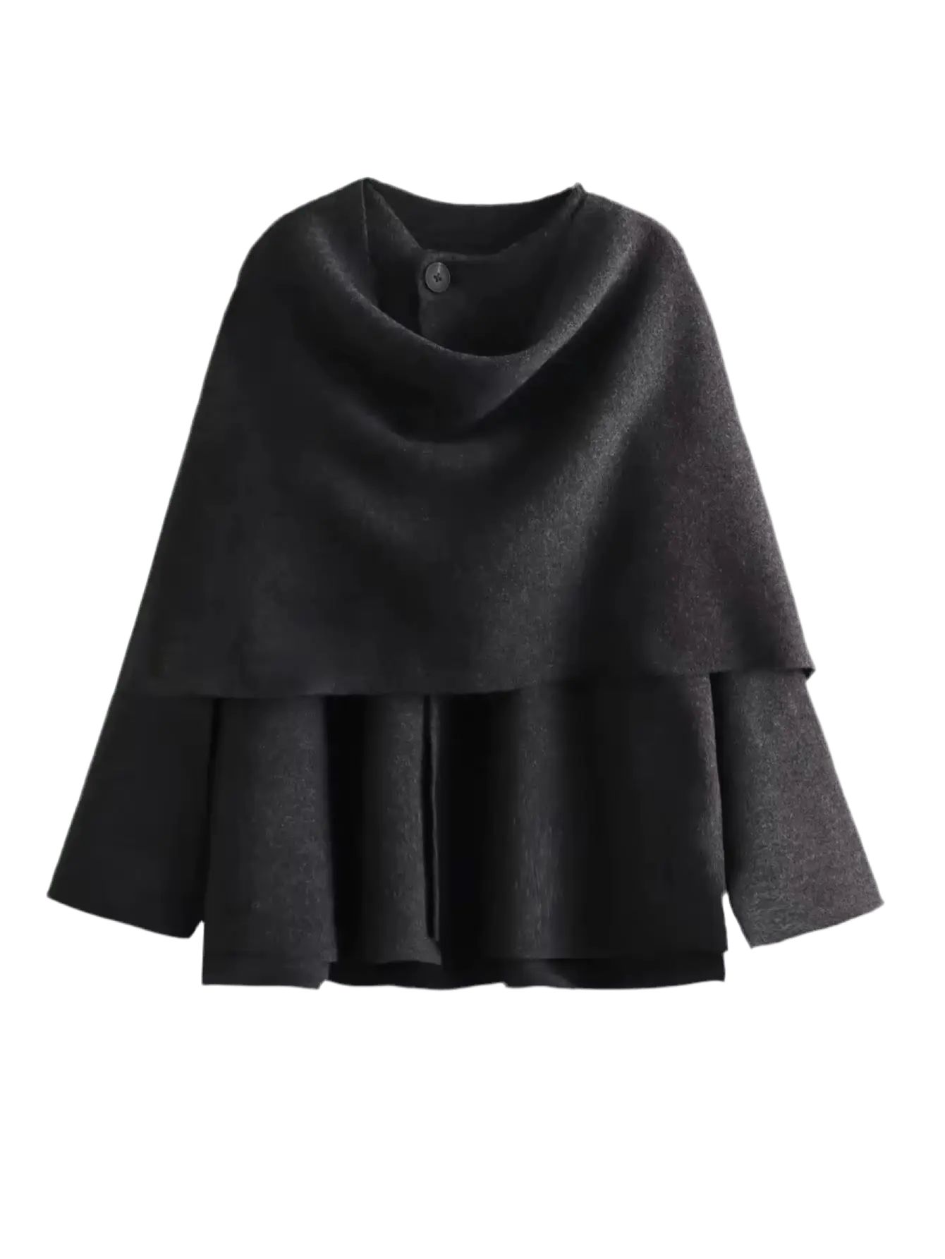 MORENO: elegante chaqueta capa para mujer