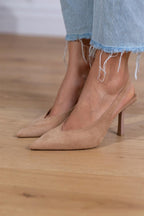 Marlena™ | Zapatos de tacón bajo en color nude