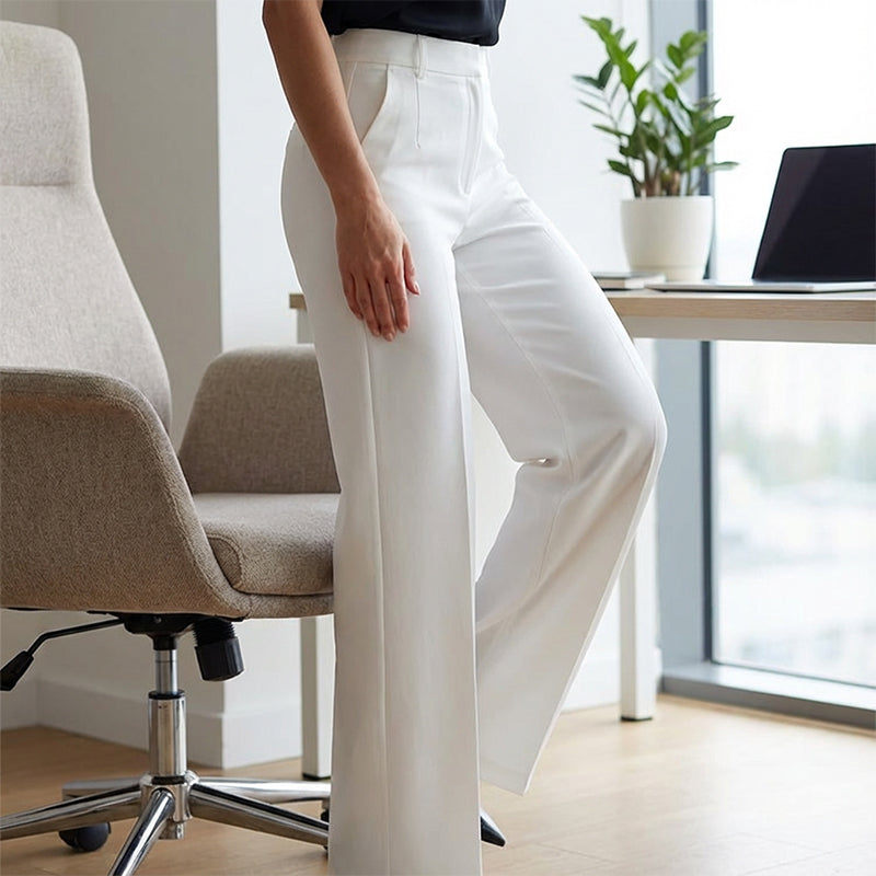 ⌛ Solo quedan 3 días: ¡50 % de descuento en todo! ⏰Pantalones de traje de mujer con cintura alta