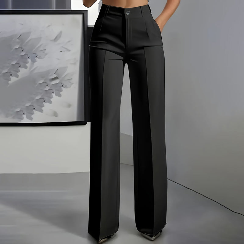 ⌛ Solo quedan 3 días: ¡50 % de descuento en todo! ⏰Pantalones de traje de mujer con cintura alta