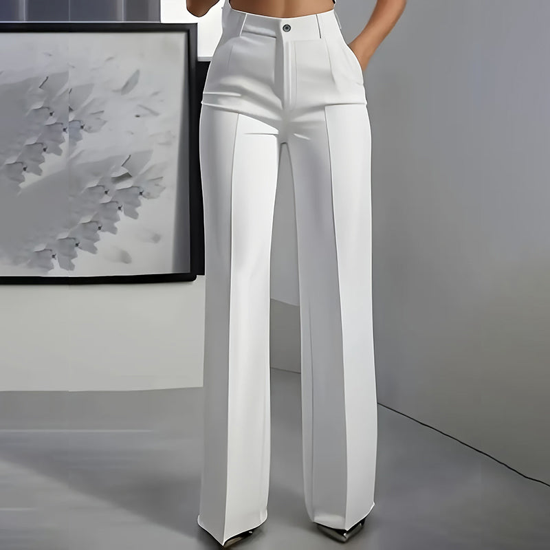 ⌛ Solo quedan 3 días: ¡50 % de descuento en todo! ⏰Pantalones de traje de mujer con cintura alta