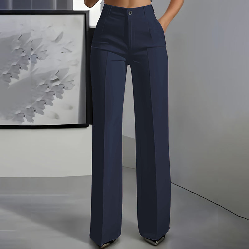⌛ Solo quedan 3 días: ¡50 % de descuento en todo! ⏰Pantalones de traje de mujer con cintura alta